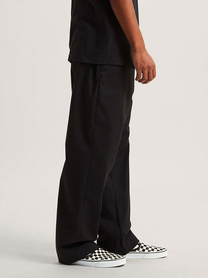 Vans Authentic Chino Loose Black Pants | BLACK (BLK)