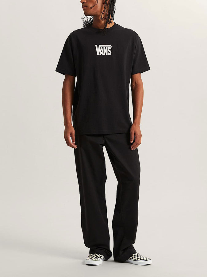 Vans Authentic Chino Loose Black Pants | BLACK (BLK)