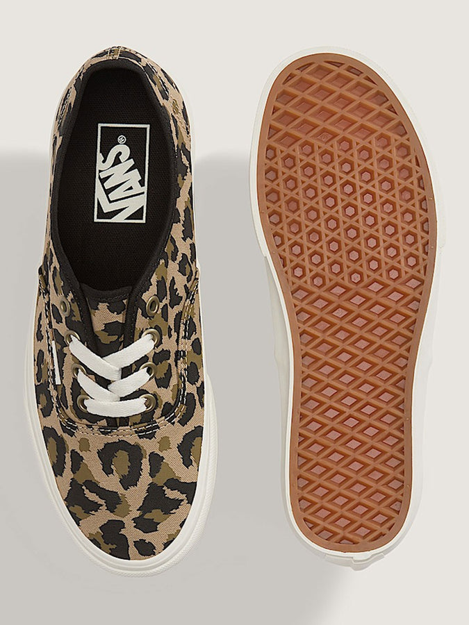 Vans Authentic Leopard Black/Incense Shoes Fall 2026 | LEOPARD BLACK/INCENSE (GR4)