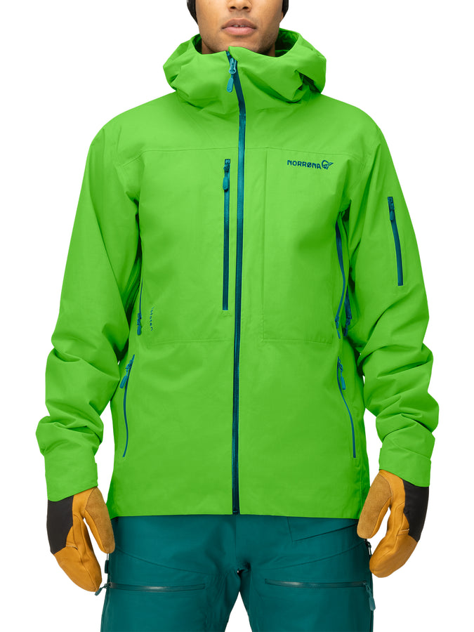Norrona Lofoten Gore-Tex Insulated Snowboard Jacket 2024 | CLASSIC GREEN (3384)