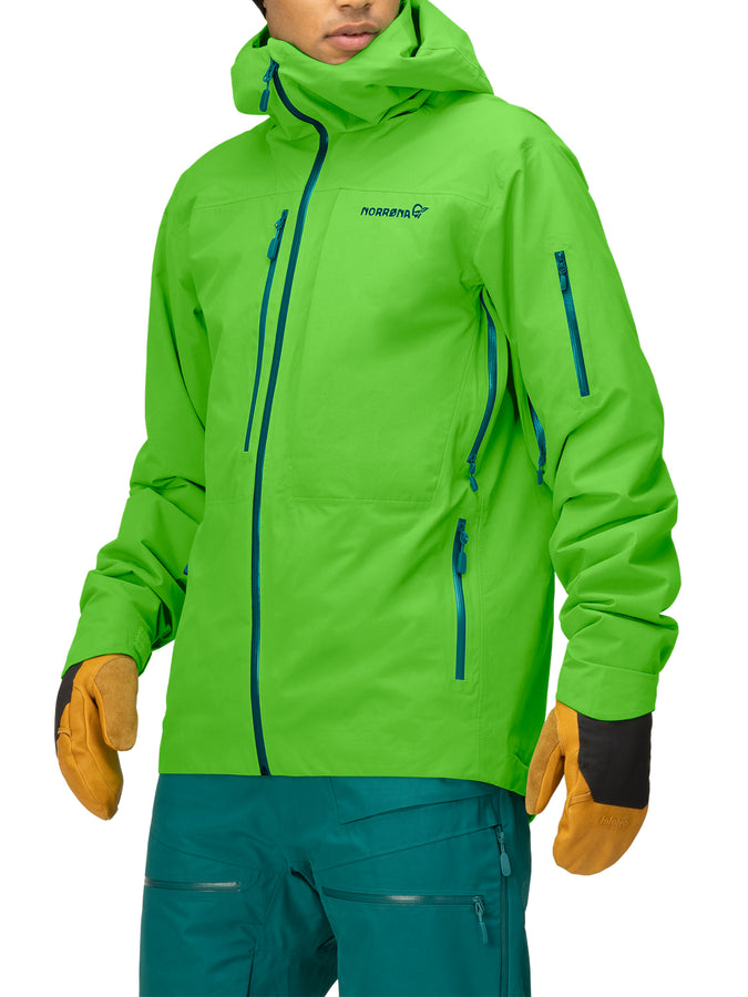 Norrona Lofoten Gore-Tex Insulated Snowboard Jacket 2024 | CLASSIC GREEN (3384)