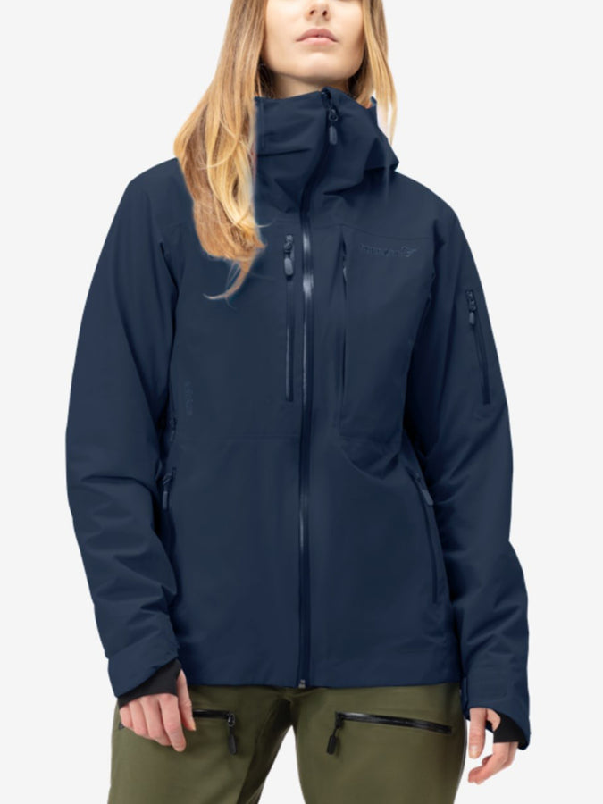 Norrona GORE-TEX Iofoten Insulated Snowboard Jacket 2024 | INDIGO NIGHT (2295)