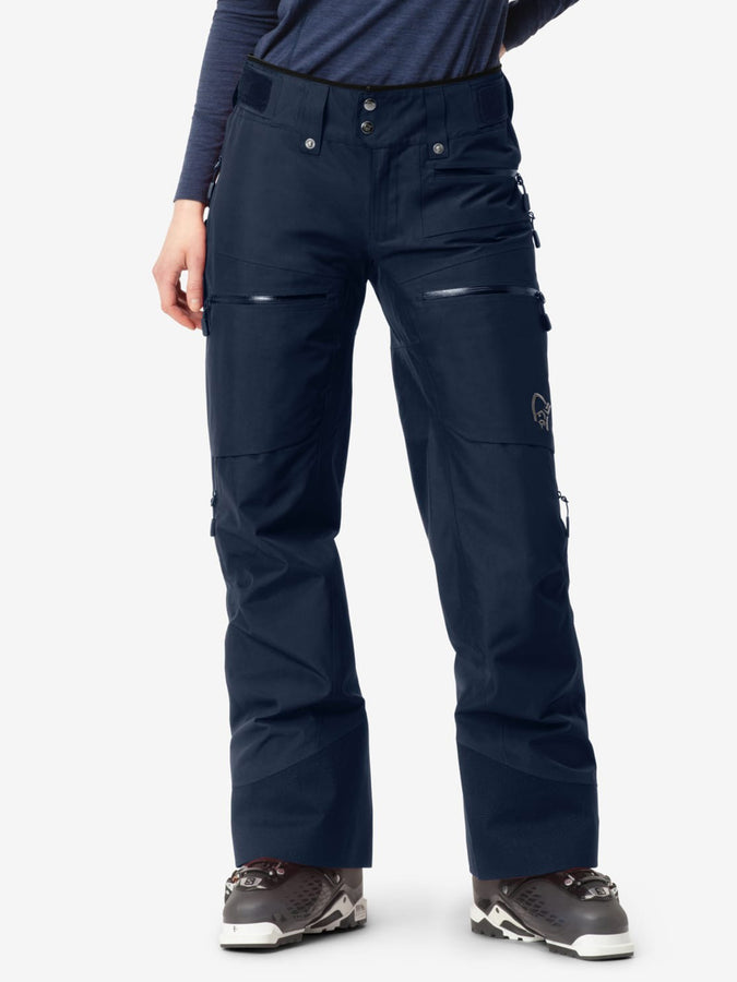Norrona GORE-TEX Iofoten Insulated Snowboard Pants 2024 | INDIGO NIGHT (2295)