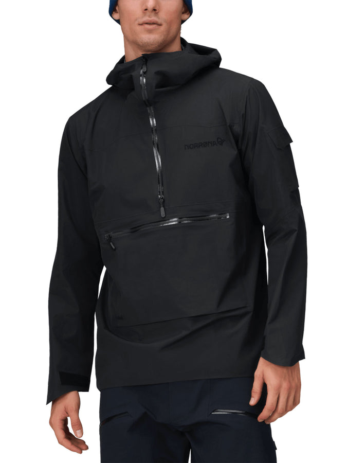 Norrona Tamok DRI1 Anorak Jacket 2025 | CAVIAR BLACK (7718)