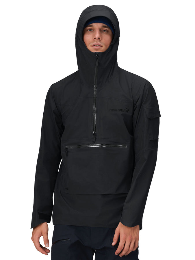 Norrona Tamok DRI1 Anorak Jacket 2025 | CAVIAR BLACK (7718)