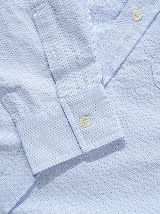 Butter Goods Avenue Long Sleeve Buttondown Shirt Spring 2026 | LIGHT BLUE