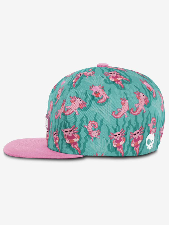 Headster Axolotl Dip Snapback Hat (Kids 2-14) Spring 2026 | LAGOONA BLUE