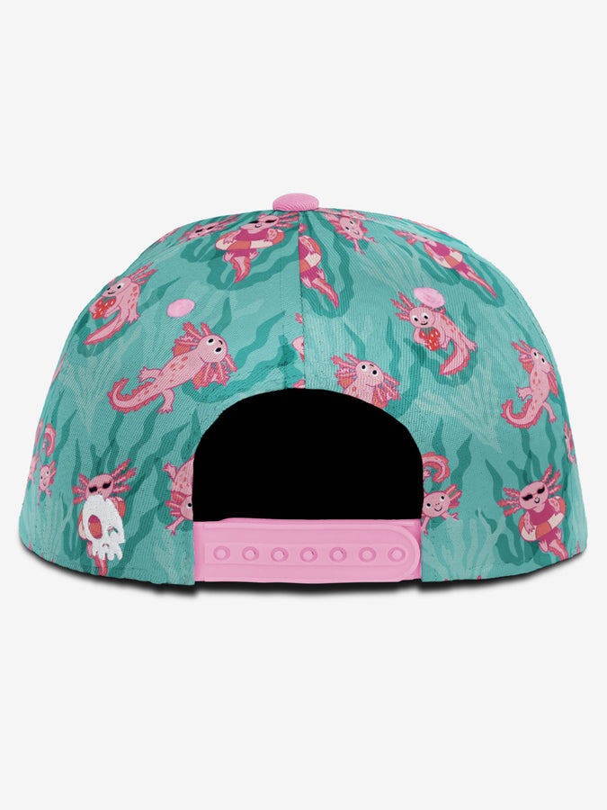 Headster Axolotl Dip Snapback Hat (Kids 2-14) Spring 2026 | LAGOONA BLUE