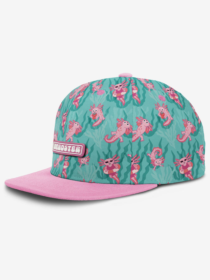 Headster Axolotl Dip Snapback Hat (Kids 2-14) Spring 2026 | LAGOONA BLUE