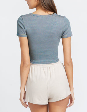 Volcom Lil Knit Women Crop T-Shirt Spring 2024