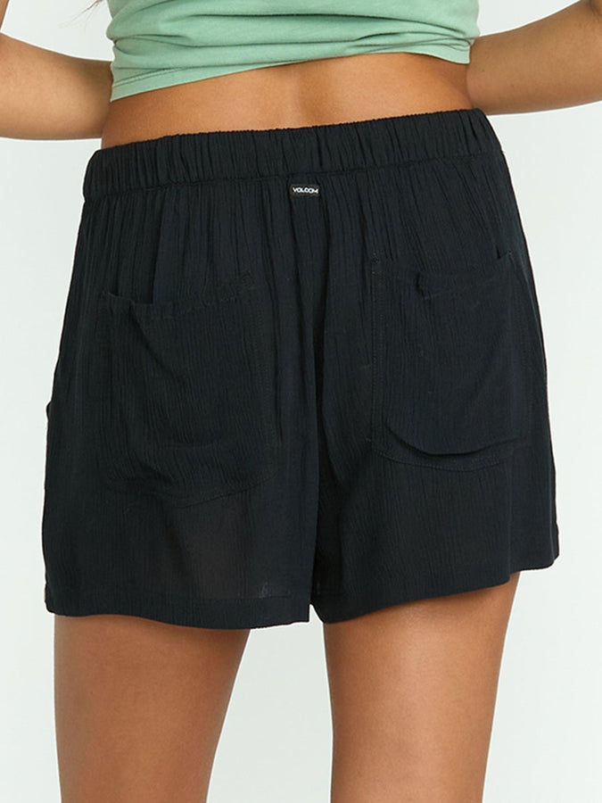 Volcom Stone Shine Viscose Shorts Spring 2026 | BLACK (BLK)