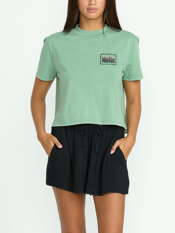Volcom Stone Shine Viscose Shorts Spring 2026 | BLACK (BLK)