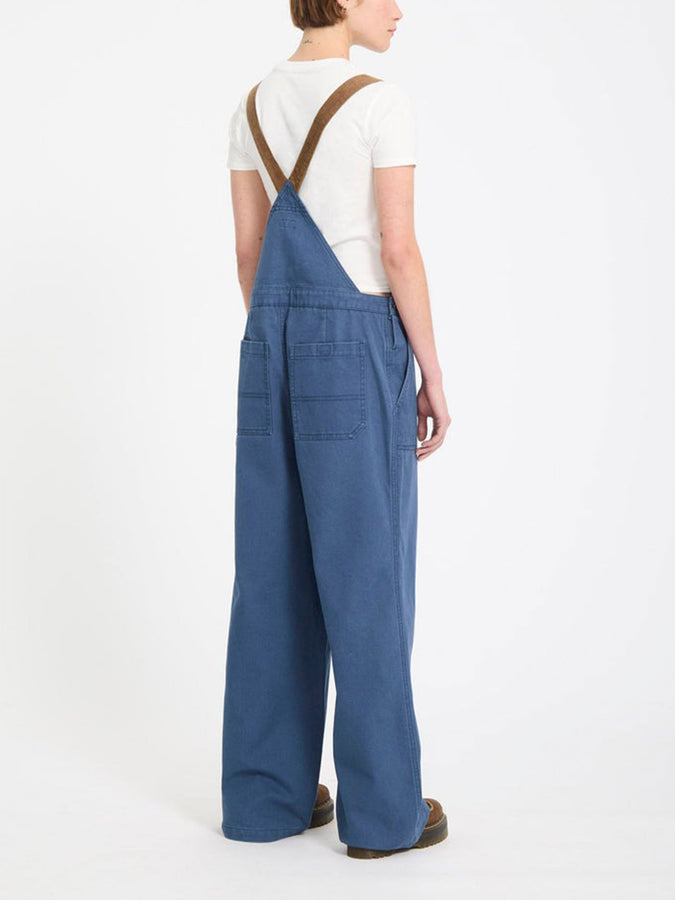 Volcom Full Cut Overalls Pants Fall 2025 | HARBOR BLUE (HRB)