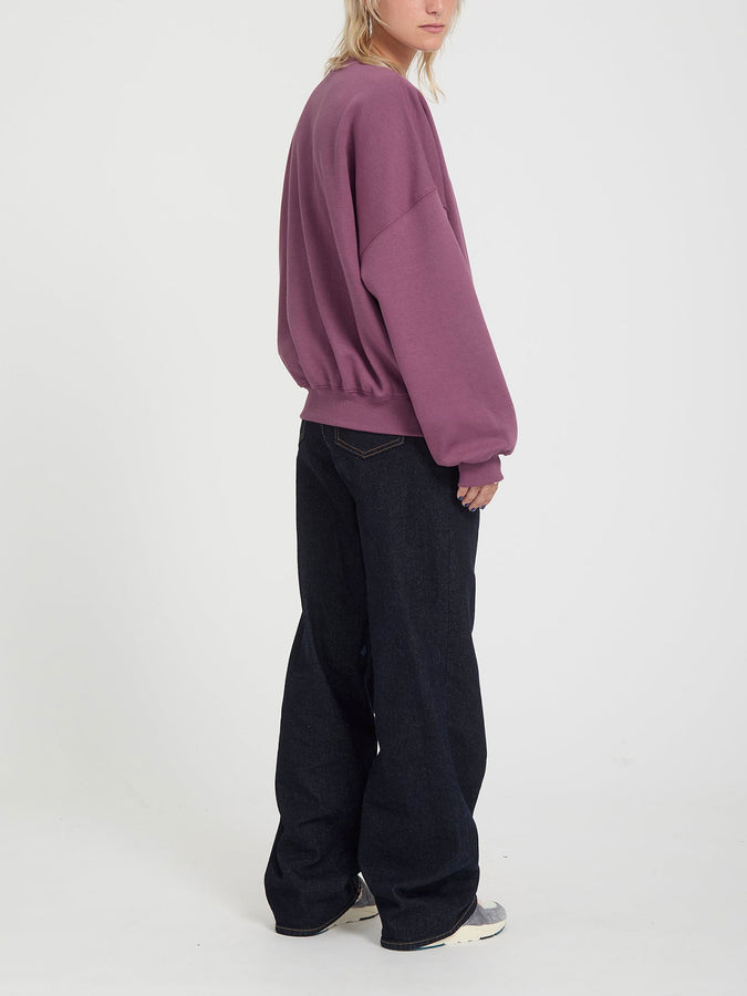 Volcom Sto N Crewneck Sweatshirt Fall 2026 | ORCHID (ORD)