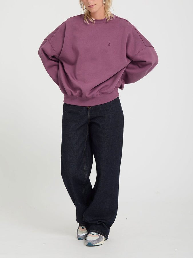 Volcom Sto N Crewneck Sweatshirt Fall 2026 | ORCHID (ORD)