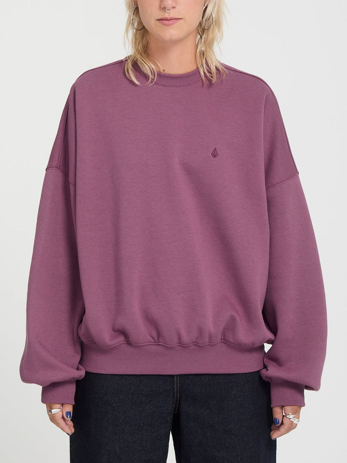 Volcom Sto N Crewneck Sweatshirt Fall 2026 | ORCHID (ORD)