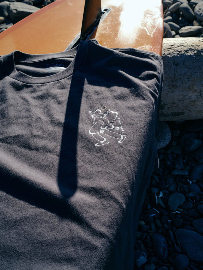 Billabong Up The Beach T-Shirt Fall 2025 | CHAR (CRC)