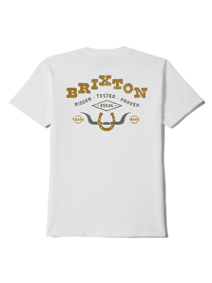 Brixton Beekman T-Shirt Spring 2026 | WHITE