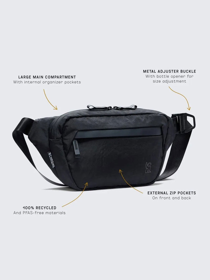 Chrome Sabin 6L Sling Bag | BLACK