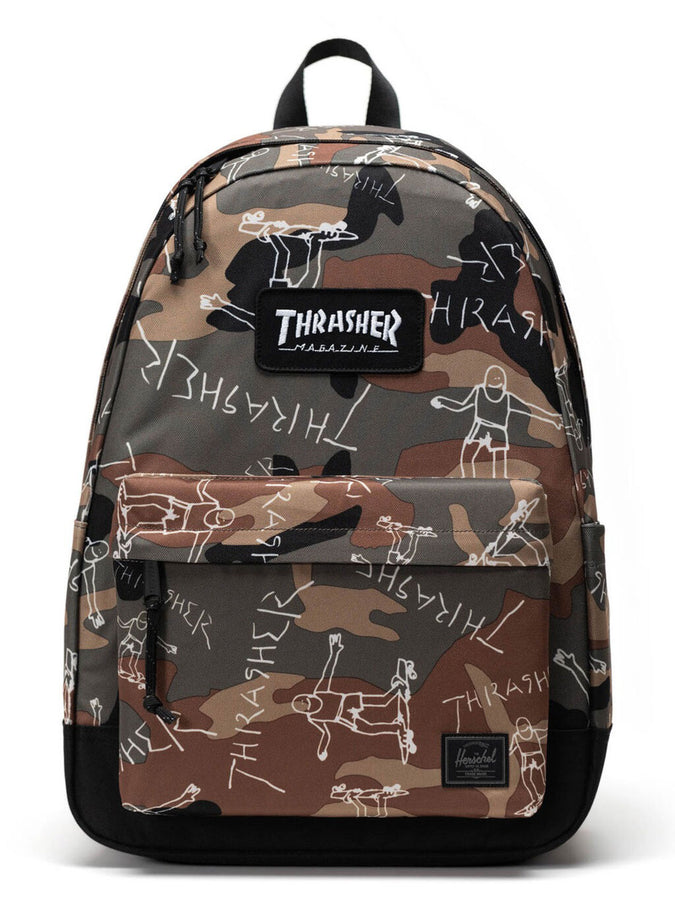 Herschel Classic XL x Thrasher Gonz Backpack | WOODLAND CAMO (00032)