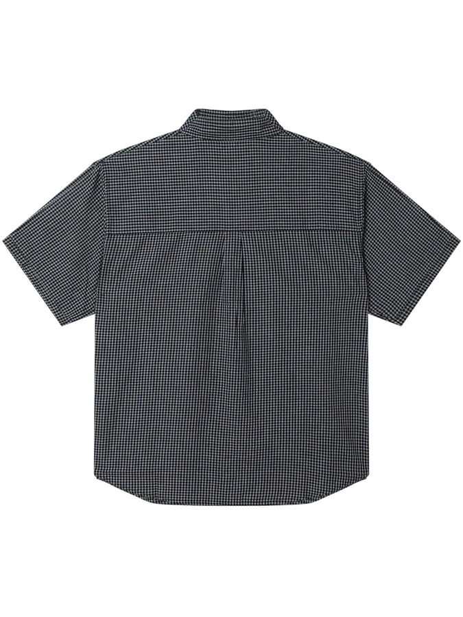 Obey Bigwig Frank Short Sleeve Buttondown Shirt Summer 2026 | BLACK MULTI (BKM)