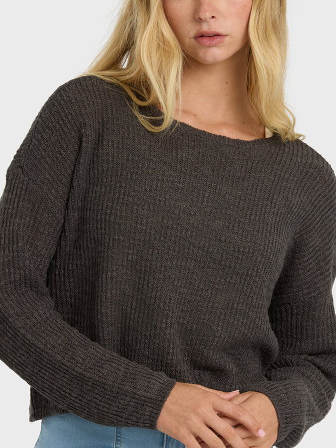 Billabong Daze Time Sweater Spring 2026 | BLACK SANDS (BSD1)