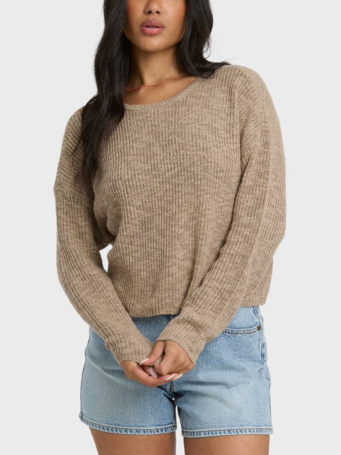 Billabong Daze Time Sweater Spring 2026 | OATMEAL (OAT1)