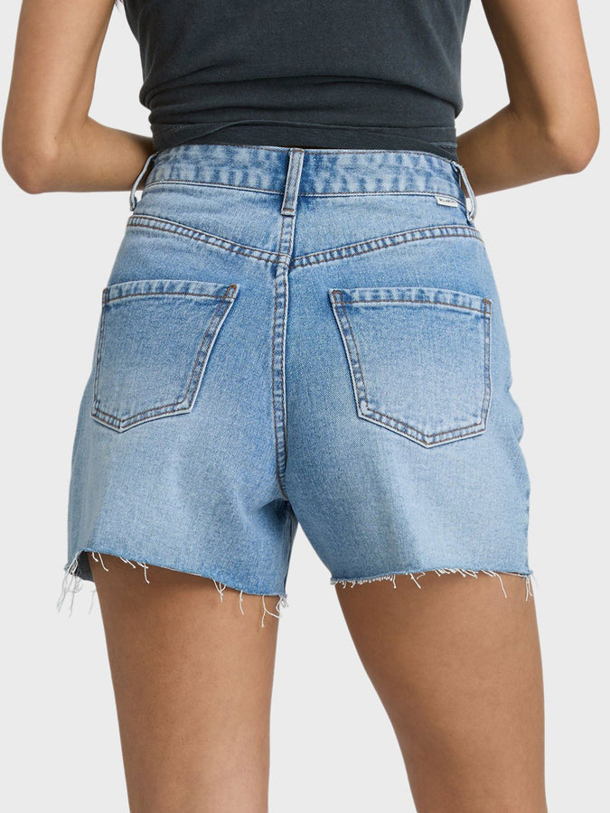 Billabong Riley Denim Shorts Spring 2026 | FADED INDIGO FRAY (BGJW)