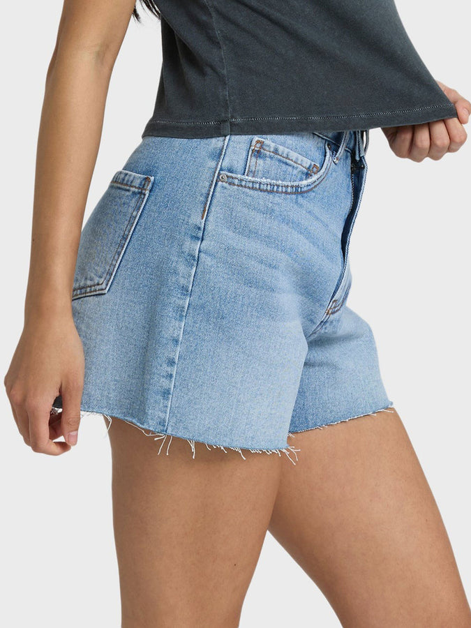 Billabong Riley Denim Shorts Spring 2026 | FADED INDIGO FRAY (BGJW)