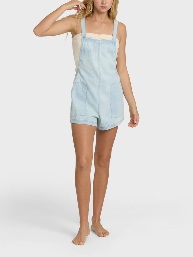 Billabong Beach Crush Denim Overall Spring 2026 | BLUE MIST (BMT)
