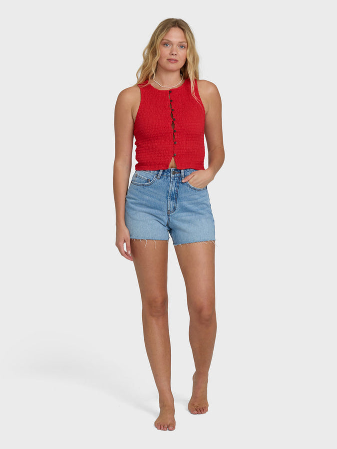 Billabong Kelsey Tank Top Summer 2026 | FIESTA RED (FTR)