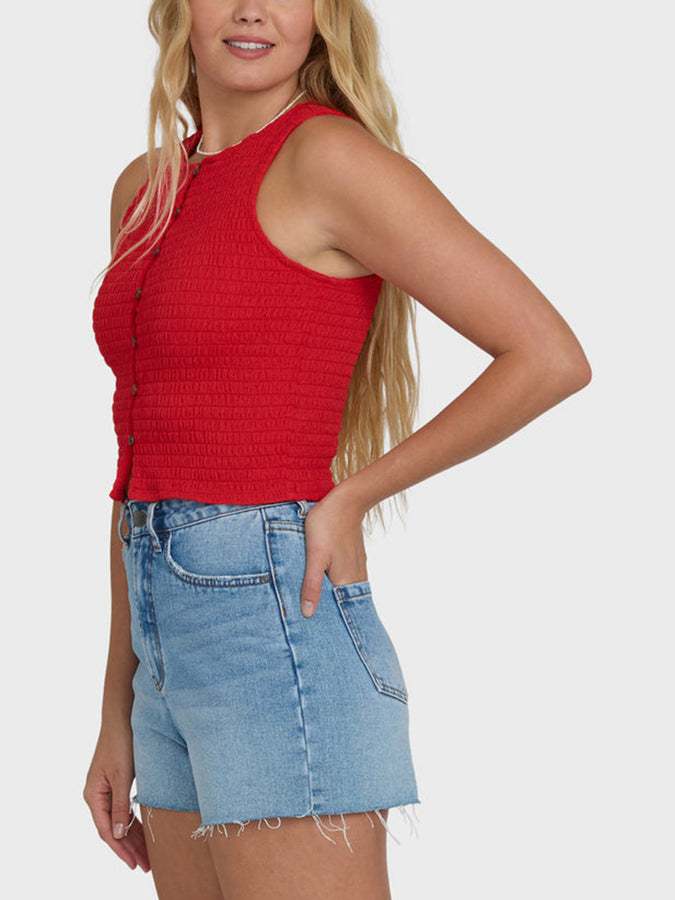 Billabong Kelsey Tank Top Summer 2026 | FIESTA RED (FTR)