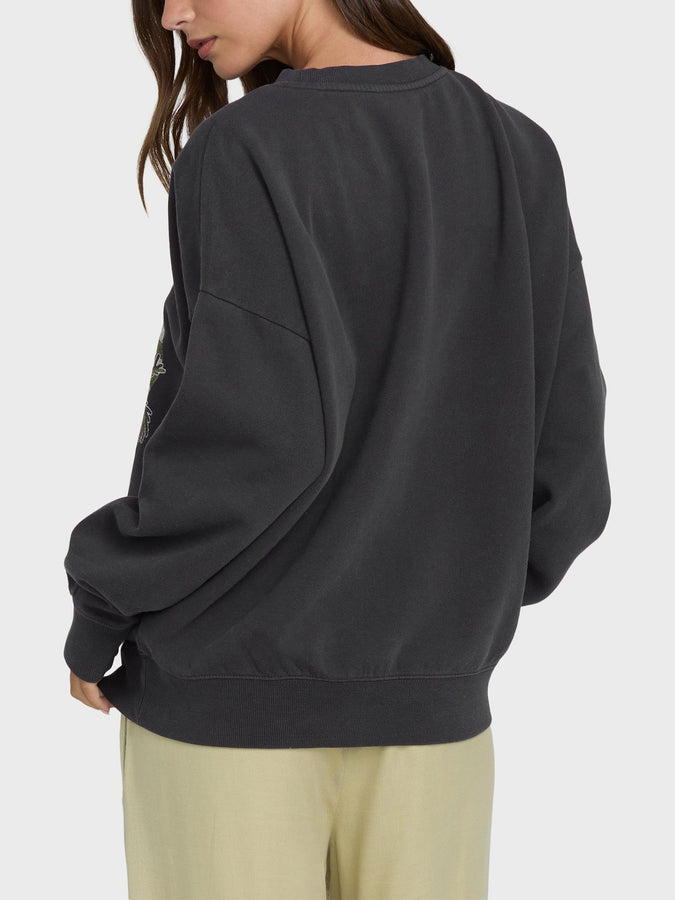 Billabong Echo Crewneck Sweatshirt Summer 2026 | BLACK SANDS (BSD1)