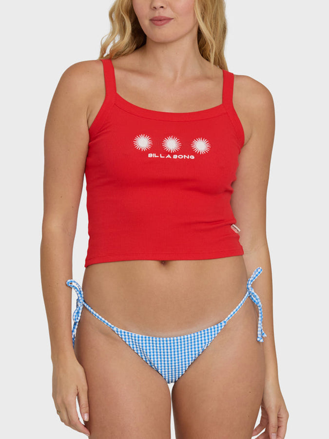 Billabong Day Trip Forever Tank Top Summer 2026 | FIESTA RED (FTR)