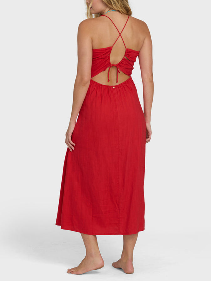 Billabong Take It Back Dress Summer 2026 |FIESTA RED (FTR)