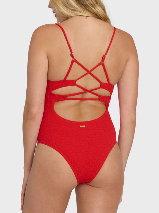 Billabong Rising Tide Strappy One Piece Swimsuit Summer 2026 | FIESTA RED (FTR)
