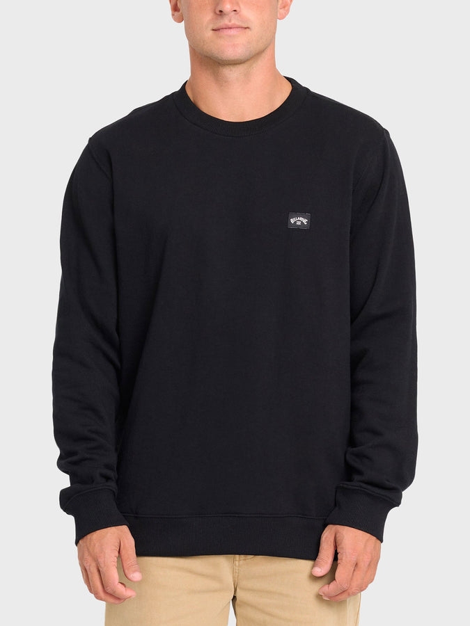 Billabong All Day Crewneck Sweatshirt Fall 2026 | BLACK (BLK)