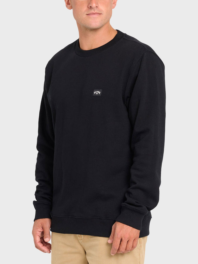 Billabong All Day Crewneck Sweatshirt Fall 2026 | BLACK (BLK)