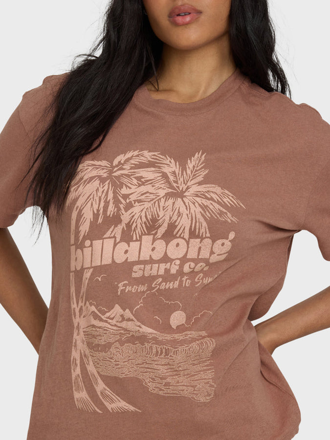 Billabong Sand To Surf T-Shirt Summer 2026 | BROWN STONE (BRST)