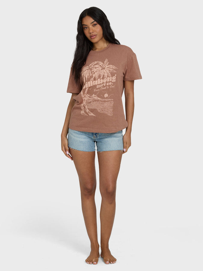 Billabong Sand To Surf T-Shirt Summer 2026 | BROWN STONE (BRST)