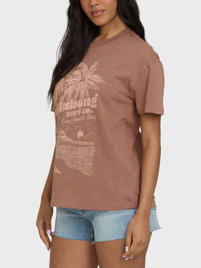 Billabong Sand To Surf T-Shirt Summer 2026 | BROWN STONE (BRST)