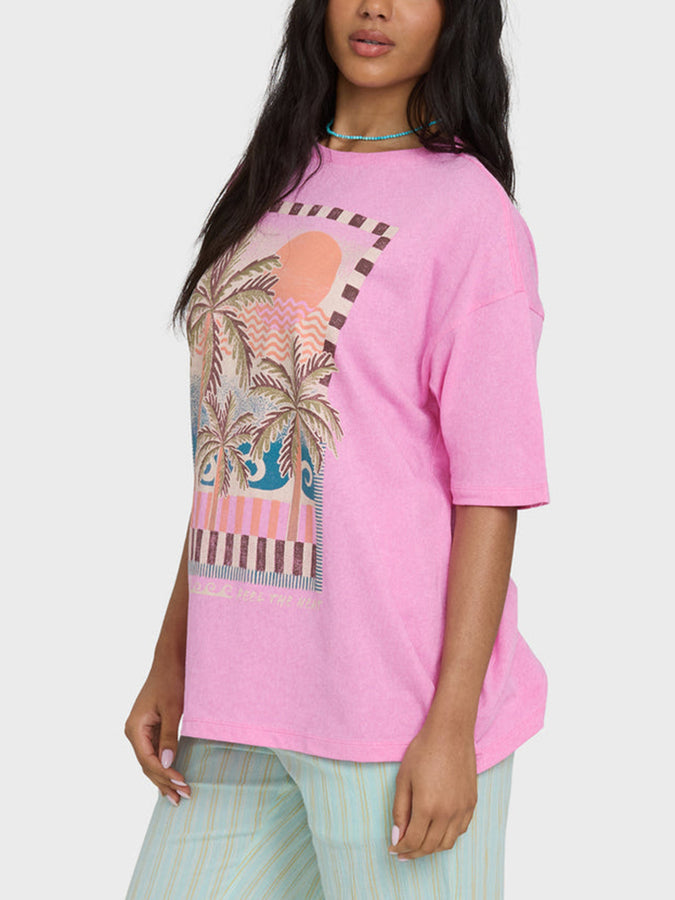 Billabong Feel The Heat T-Shirt Summer 2026 | PARTY PINK (PYP)