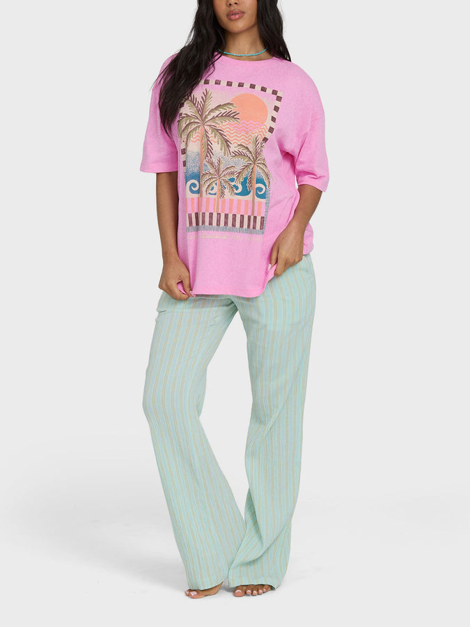 Billabong Feel The Heat T-Shirt Spring 2026 | PARTY PINK (PYP)