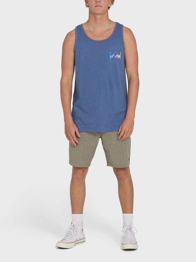 Billabong Crayon Wave Premium Tank Top Summer 2026 | BLUE HORIZON (BUH)