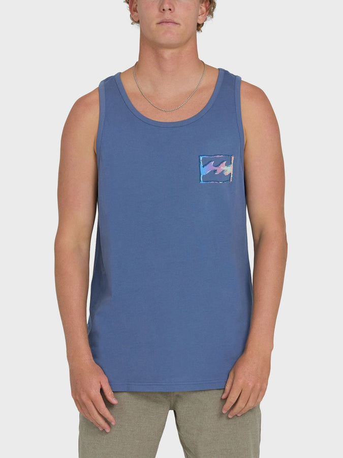 Billabong Crayon Wave Premium Tank Top Summer 2026 | BLUE HORIZON (BUH)