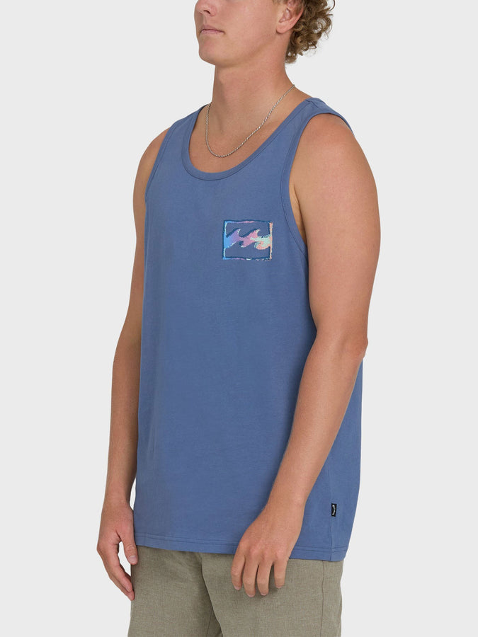 Billabong Crayon Wave Premium Tank Top Summer 2026 | BLUE HORIZON (BUH)