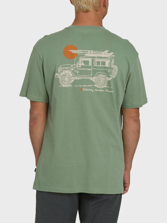 Billabong Making Tracks Premium T-Shirt Summer 2026 | HEDGE GREEN (HEG)