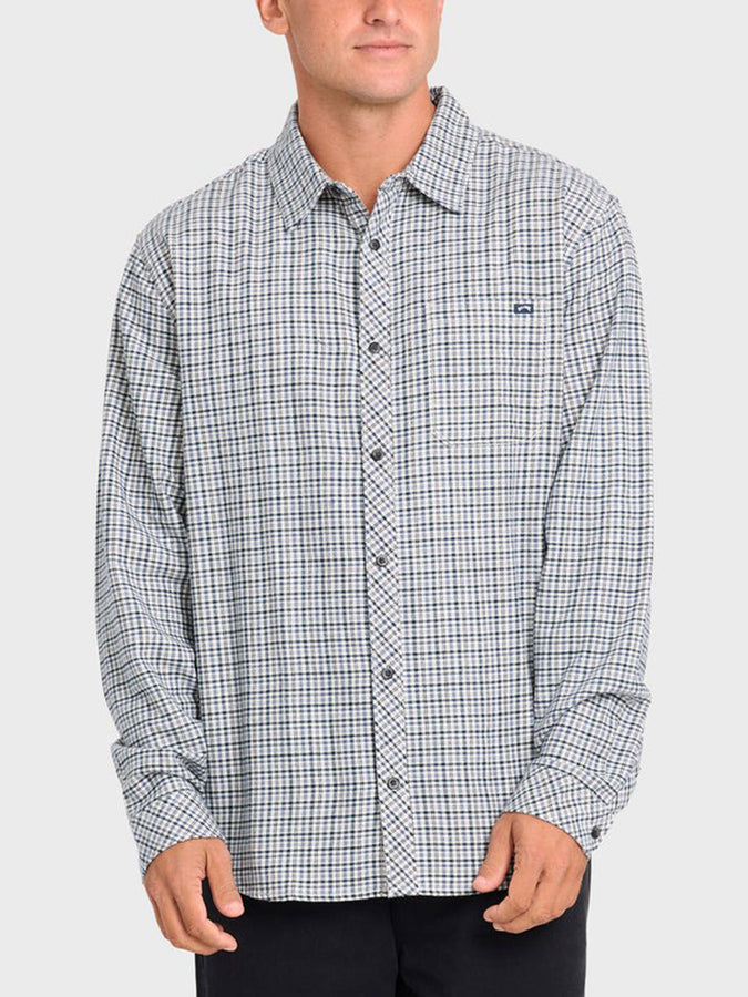 Billabong Coastline Flannel L/S Buttondown Shirt Fall 2026 | OFF WHITE (OFW)
