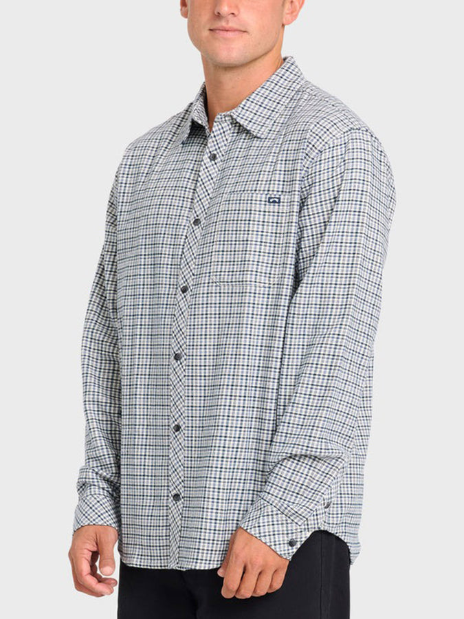 Billabong Coastline Flannel L/S Buttondown Shirt Fall 2026 | OFF WHITE (OFW)