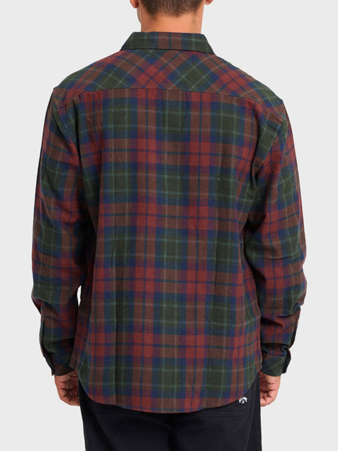 Billabong Coastline Flannel L/S Buttondown Shirt Fall 2026 | TORTOISE SHELL (TTS)